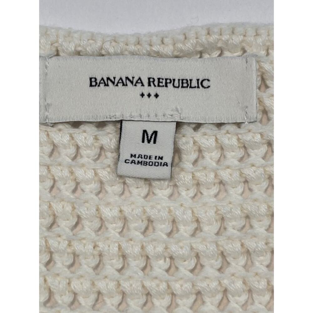 Banana Republic Factory women's open stitch knit sweater. - Picture 5 of 7